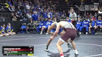 157 lbs 5th & 7th Place - Trey Al-Hameed, Humboldt vs Christopher Meyer, Independence