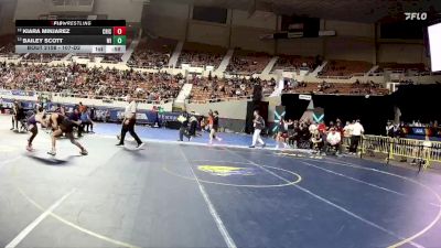 107-D2 Cons. Round 1 - Kiara Minjarez, Crismon vs Bailey Scott, Wickenburg High School