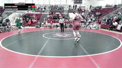 215 lbs Semis & 3rd Wb (16 Team) - Caysen Fisher, South Effingham vs Jackson Locke, Creekview