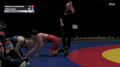 74 kg Cons. Round 3 - Brennan Laplante-Brady, Lakehead WC vs Trent Moses, Black Bears WC