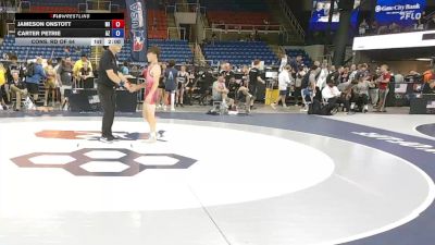 106 lbs Cons. Rd Of 64 - Jameson Onstott, MI vs Carter Petrie, AZ