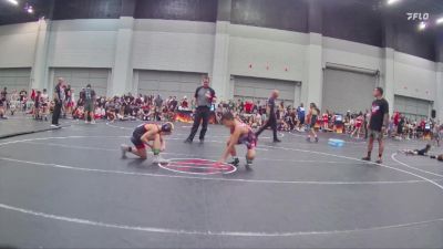 88 lbs Round 2 (8 Team) - Lucas Koran, GA United Red vs Rhett Morris, Project X