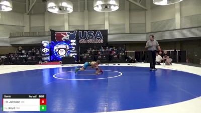 10U Boys - 56 lbs Semis - Leyton Boyd, Contenders Wrestling Academy vs Ryddik Johnson, Eastern Oregon Elite