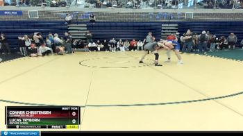 152 lbs Round 3 - Conner Christensen, Clearwater Valley vs Lucas Tryborn, Owyhee Storm