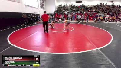 215 lbs Cons. Round 4 - Juan Vigil, Skyview vs Cooper Andrews, Rocky Mountain