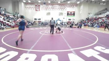 145 lbs 1st Place Match - Cashlin Volkel, Kimberly vs Natalia Cox, New Plymouth