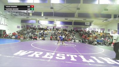 Boys 217 lbs 1st Place Match - Noah Mannix, Yreka Boys vs Dathen Moore, Lassen Boys