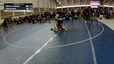 113 lbs Cons. Semis - Bentley Johnson, Wyoming vs Tristan Pino, Colorado