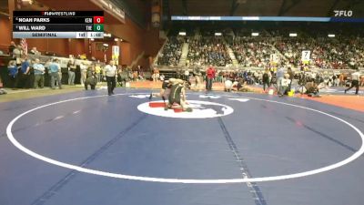 2A-150 lbs Semifinal - Noah Parks, Kemmerer vs Will Ward, Thermopolis