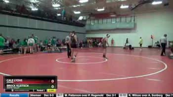 Round 2 - Cale Lyons, Denver vs Brock Kleitsch, Wapsie Valley