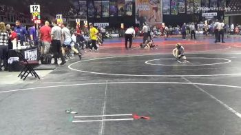 49 lbs Consolation - Adrian Davila, Cobre Wrestling Jr Program vs Max Silentman, Stout