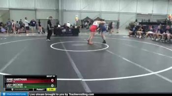 200 lbs Placement Matches (8 Team) - Amie Hartman, Idaho vs Lily Decker, Pennsylvania Red