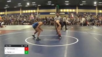 Match - Bryan Carmenate, Palo Verde vs Justin Flores, Temescal Canyon Wrestling