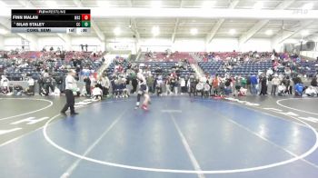 132 lbs Cons. Semi - Finn Malan, Wasatch vs Silas Staley, Corner Canyon