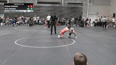 60 lbs Semifinal - Rowan Johnson, Capital City vs Nick Johnson, Underground Wrestling Academy