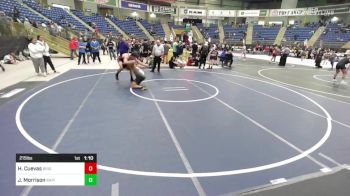215 lbs Rr Rnd 1 - Hayden Cuevas, Brighton WC vs Jaxon Morrison, Rapid City Cobblers