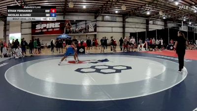 70 kg Champ. Round 2 - Ethan Fernandez, Spartan Combat RTC/ Titan Mercury Wrestling Club (TMWC) vs Nicolas Alvarez, Diplomat Wrestling Club