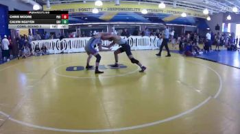 144 lbs Cons. Round 3 - Calvin Nguyen, Caveman vs Chris Moore, Palm Harbor University