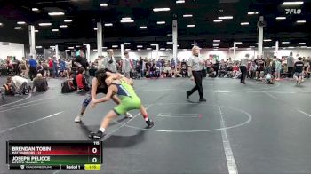 115 lbs Round 5 (8 Team) - Joseph Pelicce, Bitetto Trained vs Brendan Tobin, Mat Warriors