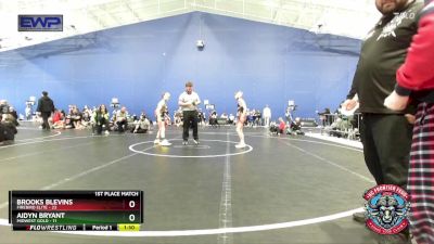 80 lbs Placement (4 Team) - Brooks Blevins, Firebird Elite vs Aidyn Bryant, Midwest Gold