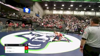 175 lbs 5th Place Match - Patrick Clay, Springville vs Isaac McGee, Mountain View