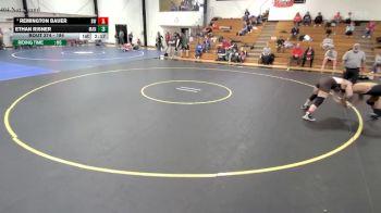 184 lbs Quarterfinal - Remington Bauer, Baldwin Wallace vs Ethan Risner, Manchester