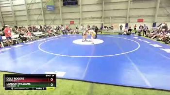 182 lbs Semis & 3rd Wb (16 Team) - Cole Rogers, Kansas Red vs Landon Williams, Tennessee
