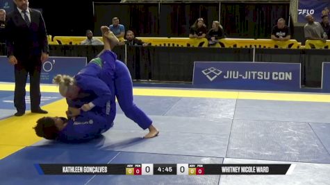 Whitney Nicole Ward vs Kathleen Gonçalves 2026 Pan Jiu Jitsu IBJJF Championship