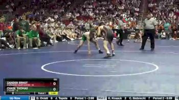 152 lbs Finals (1st & 3rd) - Zander Ernst, 4-Sergeant Bluff-Luton vs Chase Thomas, 3-Osage