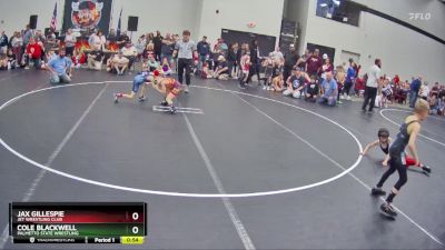 58 lbs Round 2 - Cole Blackwell, Palmetto State Wrestling vs Jax Gillespie, JET Wrestling Club