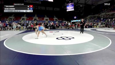 145 lbs Champ. Rd Of 64 - Eva Barry, NJ vs Sage O'Brien, OH