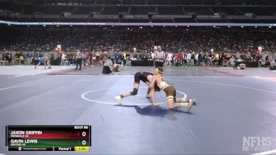 D1-106 lbs Champ. Round 1 - Gavin Lewis, Oxford HS vs Jaxon Griffin, Ferndale HS