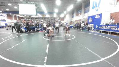 165 lbs Champ. Round 1 - Dane Loya, Rim Of The World vs Sebastian Hernandez, Tokay