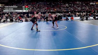 4A 157 lbs Cons. Semi - Cael Myers, Fruitland vs Koen Barendregt, Kimberly