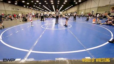 64 lbs Rr Rnd 4 - Colton Tecumseh, Mojo 12U vs Parker Jenkins, Team Wisconsin 12U