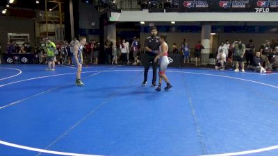 100 lbs Champ. Rd Of 16 - MATTHEW MARTINEZ, Treehouse Wrestling vs Caleb Kuberry