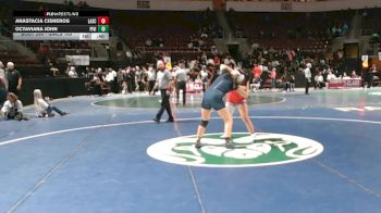 Girls 155 lbs Cons. Round 2 - Octaviana John, Piedra Vista vs Anastacia Cisneros, Las Cruces