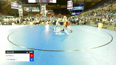 215 lbs Rnd Of 128 - Samuel Pritz, OK vs Carson Gooley, ID