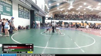 95 lbs Semifinal - Maritza Medina, Syringa vs Holley Hove, Garden Valley