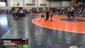 Round 4 - Corbin Ritscher, Benton Community Wrestling vs Gavin King, Hammerin Hawks