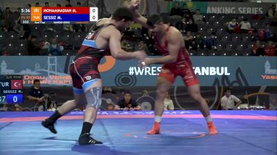 97 kg Semifinal - Mohammad Mohammadian, IRI vs Mustafa Sessiz, TUR