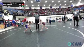 46-49 lbs Consolation - Kody Goodson, Rough Riders vs Everly Neff, Chickasha Youth Wrestling