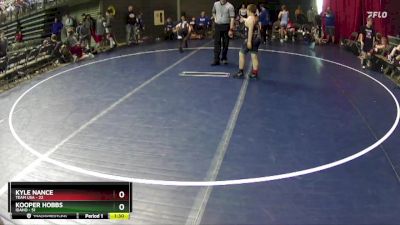 120 lbs Round 3 (6 Team) - Kooper Hobbs, Idaho vs Kyle Nance, Team USA