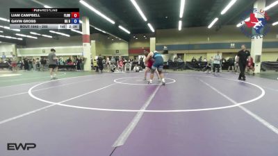 285 lbs Consi Of 4 - Liam Campbell, Flower Mound High School Wrestling vs Gavin Gross, NG Bombers Wrestling Club