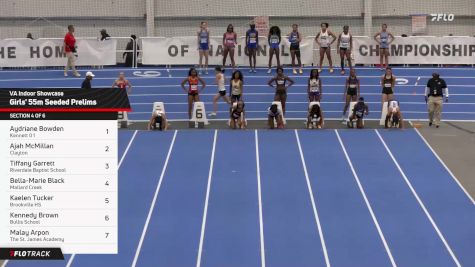 High School Women's 55m, Prelims 4