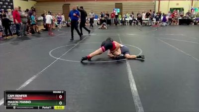 88 lbs Round 2 - Mason Manno, St. John?s vs Cam Renfer, MAT Assassins