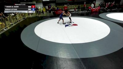 138 lbs Champ. Rd Of 32 - Noor Al Saedi, Valhalla High School Wrestling vs Josiah Leyvas, Friendly Hills Wrestling Club