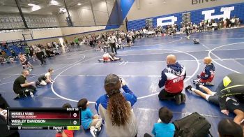 125 lbs 3rd Place Match - Wesley Davidson, Wasatch vs Misieli Vuki, Team Pride Academy