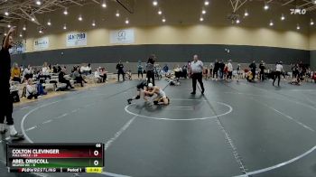68 lbs Round 6 (10 Team) - Abel Driscoll, Reaper WC vs Colton Clevinger, Full Circle