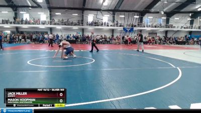 Silver 165 lbs Cons. Round 1 - Jack Miller, Quincy vs Mason Hoopman, Wisconsin-Whitewater